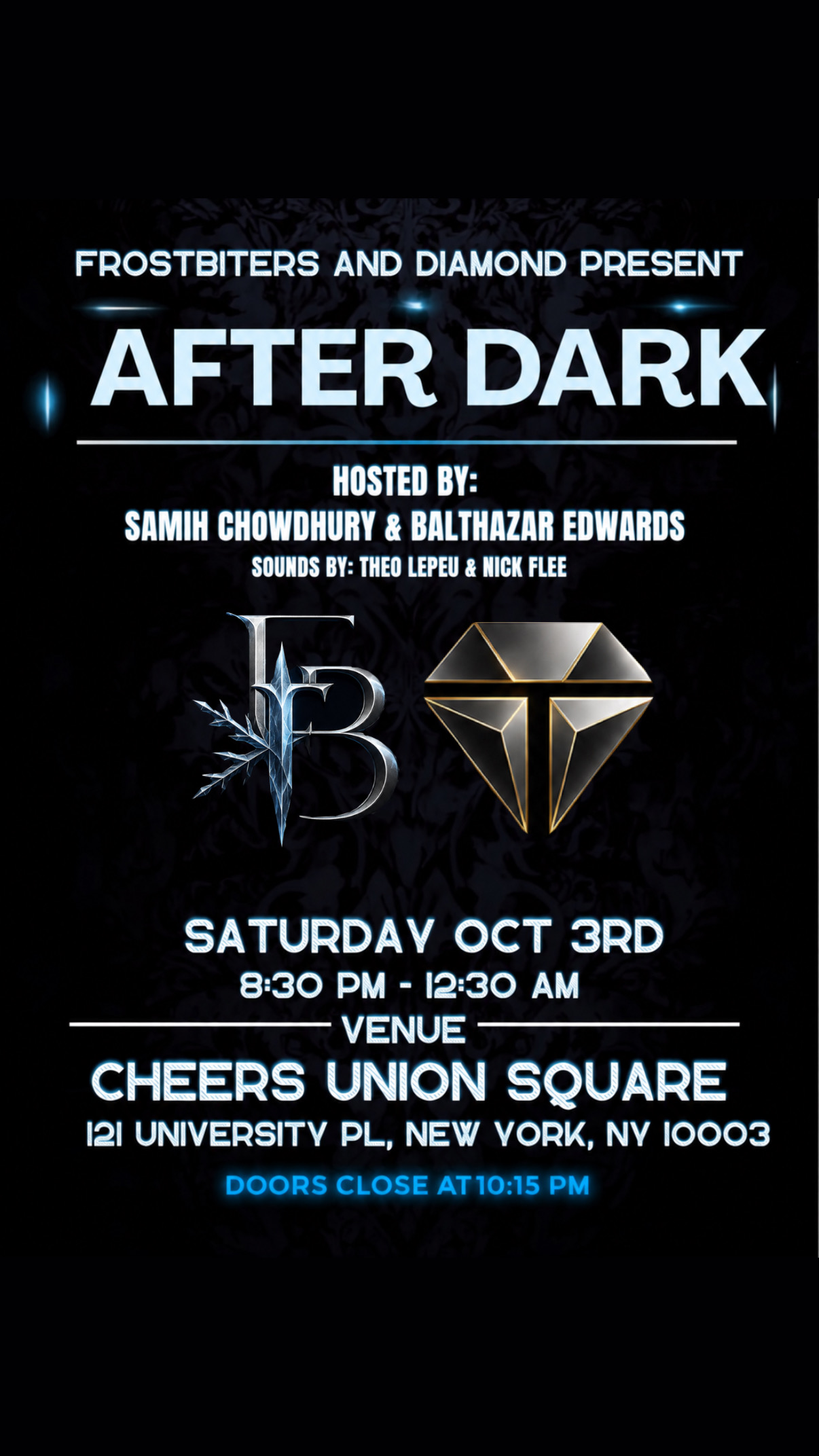 After Dark event flyer